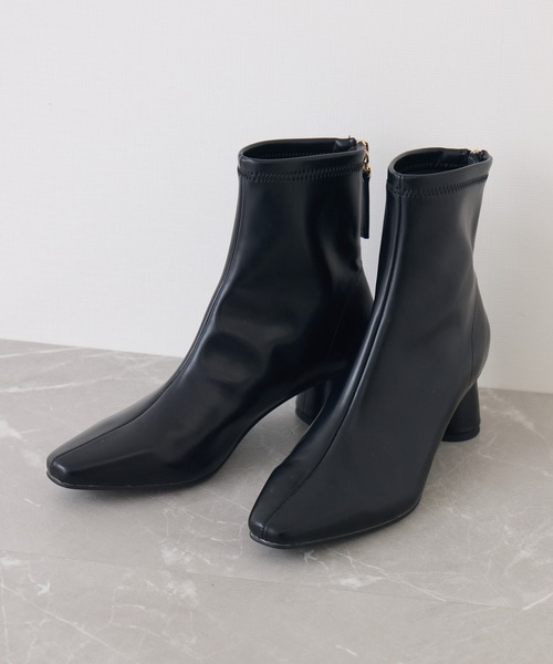 Paradise Picnic（パラダイスピクニック）の「JETEE   circleヒールショートブーツ（ブーツ・レディース・ブラック・LARGE/MEDIUM）」の15枚目の写真