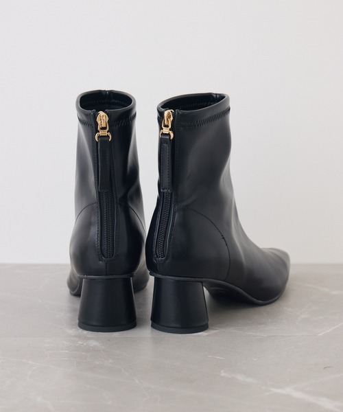 Paradise Picnic（パラダイスピクニック）の「JETEE   circleヒールショートブーツ（ブーツ・レディース・ブラック・LARGE/MEDIUM）」の16枚目の写真