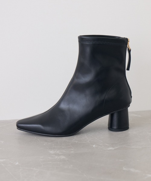 Paradise Picnic（パラダイスピクニック）の「JETEE   circleヒールショートブーツ（ブーツ・レディース・ブラック・LARGE/MEDIUM）」の18枚目の写真