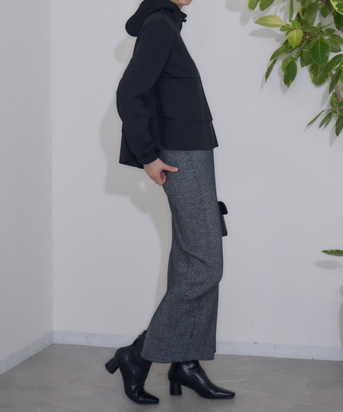 Paradise Picnic（パラダイスピクニック）の「JETEE   circleヒールショートブーツ（ブーツ・レディース・ブラック・LARGE/MEDIUM）」の5枚目の写真