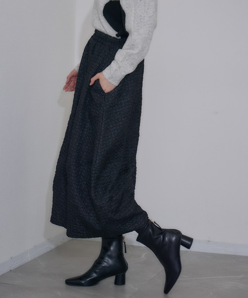 Paradise Picnic（パラダイスピクニック）の「JETEE   circleヒールショートブーツ（ブーツ・レディース・ブラック・LARGE/MEDIUM）」の8枚目の写真