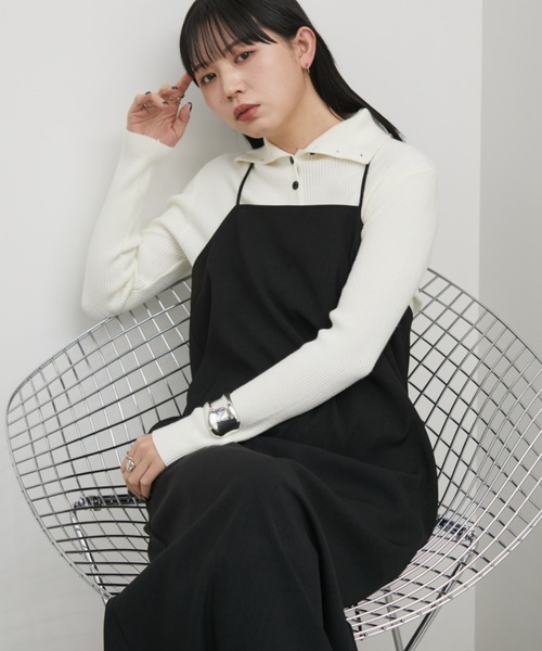 セール】ストレートキャミワンピース（ワンピース）｜Aunt Marie's