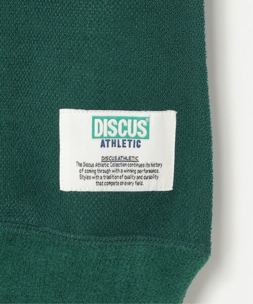 DISCUS ATHLETIC（ディスカス　アスレチック）の「DISCUS ATHLETIC インレイ裏配色プルオーバー（スウェット・レディース・オフホワイト/ブルー/グレー系その他/ブラック/ライトグリーン/ブラウン・M）」の22枚目の写真