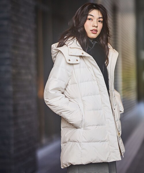 ANY（エニィ）の「ファーティペット（マフラー・レディース・黄土色系/ライトグレー系/ブラック系・F）」の7枚目の写真