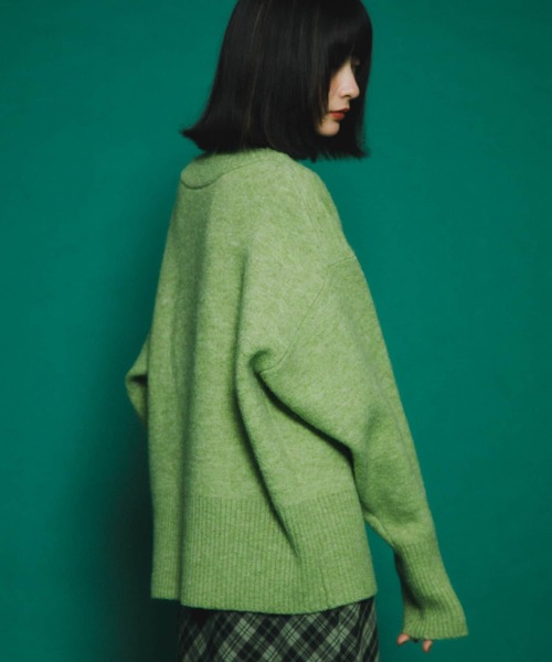 KBF（ケイビーエフ）の「リバーシブルタートルニット（ニット/セーター・レディース・グリーン系その他/ブルー系その他/ブラウン系その他・ONE）」の17枚目の写真