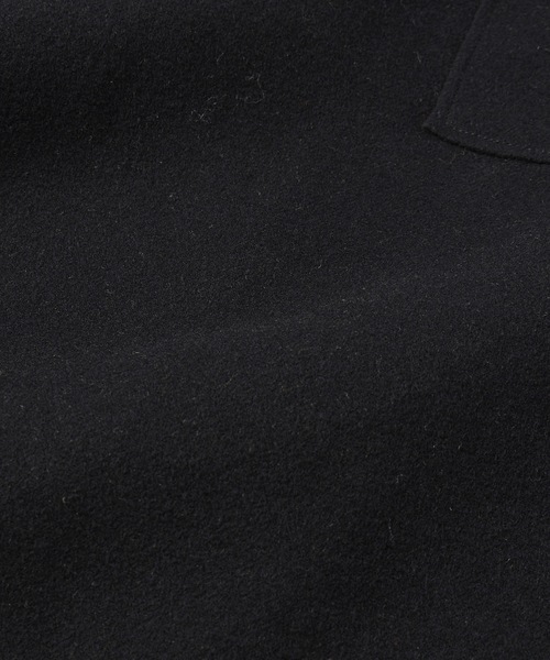 DAKS（ダックス）の「CULLNI for DAKS LONDON Wool Tie Locken Long Coat（チェスターコート・メンズ・ブラック系/ブラック×ブラック/ベージュ系・1/2/0）」の19枚目の写真