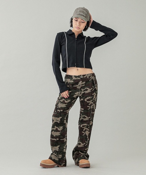 X-girl（エックスガール）の「FADED COLLEGE LOGO 6PANEL CAP（キャップ・レディース・ブラウン/ブラック・ONE SIZE）」の22枚目の写真