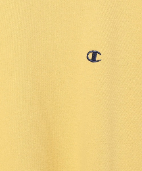 Champion（チャンピオン）の「【Champion(チャンピオン)】別注カラー刺繍チュニック（スウェット・レディース・グレー/イエロー/ブルー/ナチュラル・FREE）」の17枚目の写真