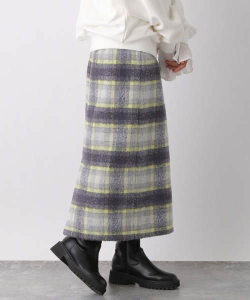 LEPSIM（レプシィム）の「ニットスカート（スカート・レディース・ネイビー・FREE）」の2枚目の写真