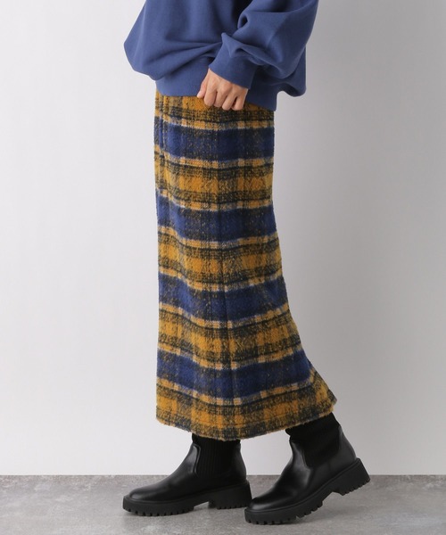 LEPSIM（レプシィム）の「ニットスカート（スカート・レディース・ネイビー・FREE）」の7枚目の写真