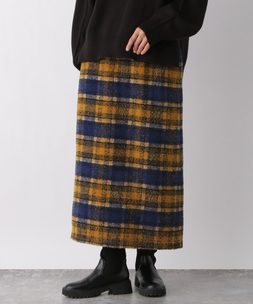 LEPSIM（レプシィム）の「ニットスカート（スカート・レディース・ネイビー・FREE）」の9枚目の写真