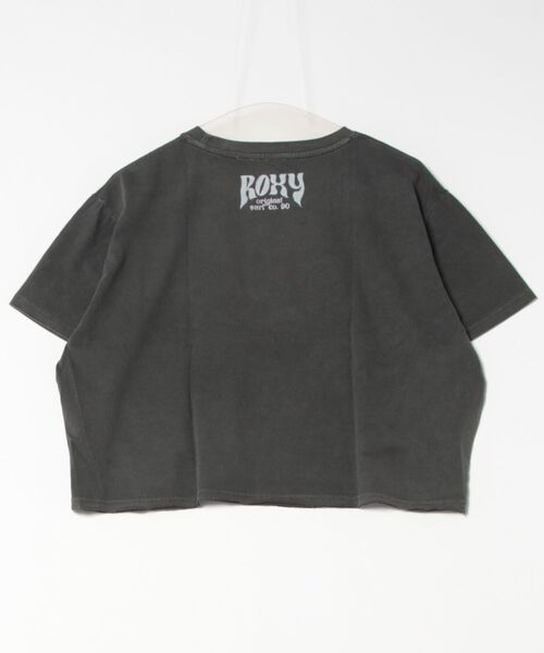 ROXY(ロキシー)の「ROXY/ロキシー ショート丈Tシャツ RST251651M(Tシャツ/カットソー・レディース・ブラック×ピンク/ブラック×ブルー/ブラック×グリーン・M)」の19枚目の写真