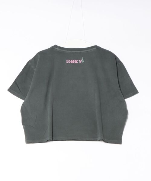 ROXY(ロキシー)の「ROXY/ロキシー ショート丈Tシャツ RST251651M(Tシャツ/カットソー・レディース・ブラック×ピンク/ブラック×ブルー/ブラック×グリーン・M)」の20枚目の写真