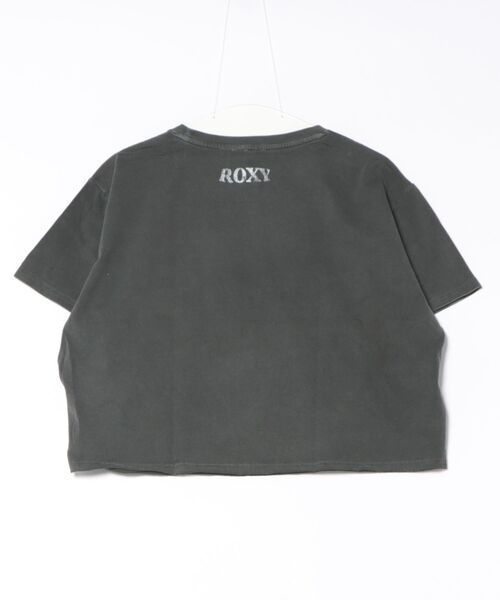 ROXY(ロキシー)の「ROXY/ロキシー ショート丈Tシャツ RST251651M(Tシャツ/カットソー・レディース・ブラック×ピンク/ブラック×ブルー/ブラック×グリーン・M)」の21枚目の写真