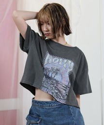 ROXY/ロキシー ショート丈Tシャツ RST251651M
