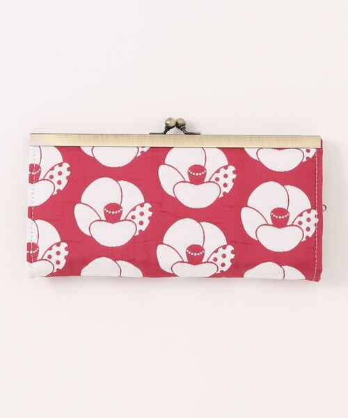 【カヤ】花ふくれ織り がま口長財布（財布）｜カヤ（カヤ）