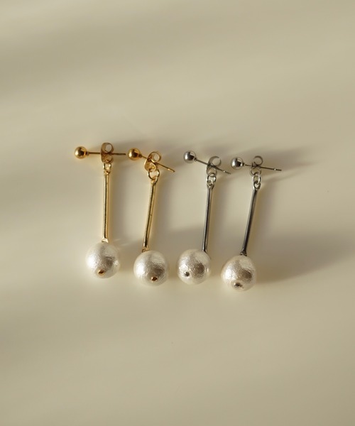 CERCA(チェルカ)の「saran jewelry/2way パール デザイン ピアス(ピアス(両耳用)・レディース・ゴールド/シルバー・FREE)」の3枚目の写真