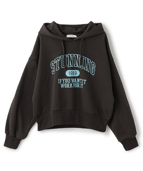 LOVETOXIC（ラブトキシック）の「【GOODPRICE】カレッジコンパクトプルパーカ（パーカー・キッズ・アイボリー/サックスブルー/チャコール/イエロー・M:150cm/L:160cm/S:140cm）」の6枚目の写真