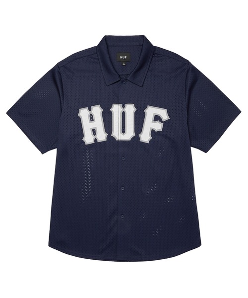 ARCH MESH BUTTON UP / HUF ハフ シャツ（シャツ/ブラウス