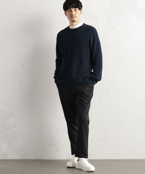 FOUND GOOD(ファウンドグッド)の「アゼニットプルオーバー(ニット/セーター・メンズ・グレー系/グレー系1/ブルー系/ネイビー・M/XL/L)」の6枚目の写真