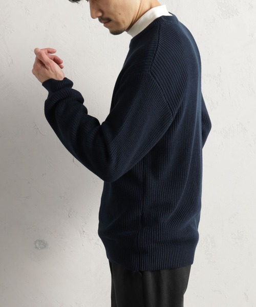 FOUND GOOD(ファウンドグッド)の「アゼニットプルオーバー(ニット/セーター・メンズ・グレー系/グレー系1/ブルー系/ネイビー・M/XL/L)」の20枚目の写真