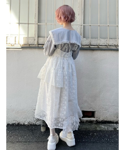 メリージェニー　フリルレースシャツ F メリージェニー フリルレースシャツ F