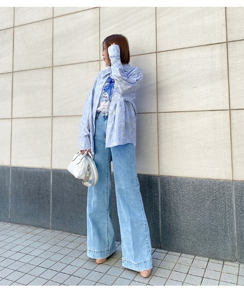 RIPANI(リパーニ)の「【RIPANI/リパーニ】バイカラーショルダーベルト付横長ミニボストンバッグ(ボストンバッグ・レディース・レッド系その他/ブルー系その他/ホワイト/イエロー/ブラック・FREE)」の12枚目の写真