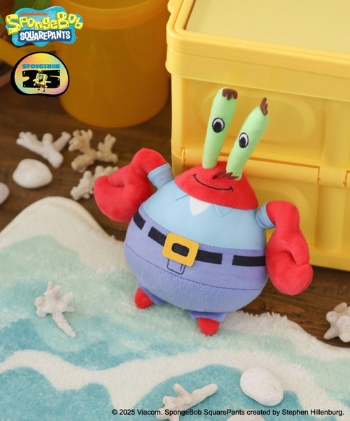 BAYFLOW（ベイフロー）の「【SpongeBob(スポンジ・ボブ)×BAYFLOW】ヌイグルミSUB（インテリア雑貨・レディース・レッド/サックスブルー・0）」の2枚目の写真