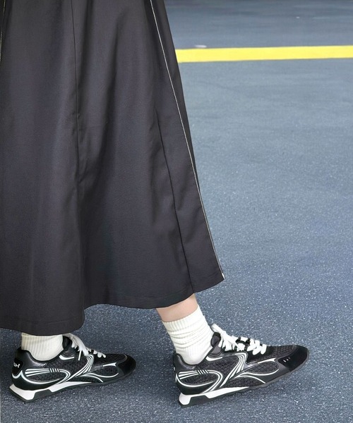 ASH/アッシュ【KABUKI】軽量メッシュスニーカー 3.5cmヒール フラット