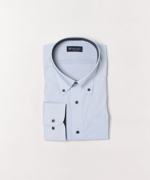 透け防止 形態安定ノーアイロン ボタンダウン 長袖ビジネスワイシャツ（ビジネスシャツ）｜TOKYO SHIRTS（トウキョウシャツ）