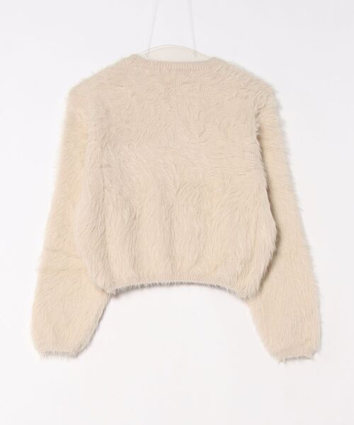 Sawa a la mode(サワアラモード)の「ファーニットセーター(ニット/セーター・レディース・ブラウン/ベージュ/ブラック・FREE)」の4枚目の写真