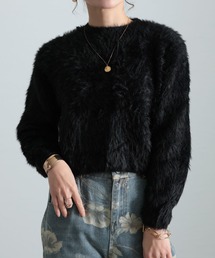 Sawa a la mode（サワアラモード）の「ファーニットセーター（ニット/セーター）」