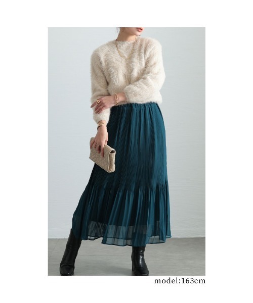 Sawa a la mode(サワアラモード)の「ファーニットセーター(ニット/セーター・レディース・ブラウン/ベージュ/ブラック・FREE)」の16枚目の写真