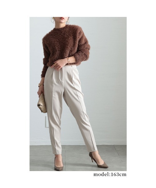 Sawa a la mode(サワアラモード)の「ファーニットセーター(ニット/セーター・レディース・ブラウン/ベージュ/ブラック・FREE)」の11枚目の写真