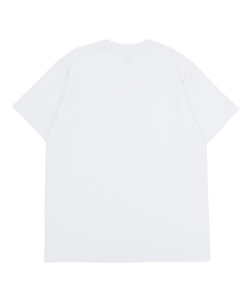 NEW ERA(ニューエラ)の「ニューエラ 半袖Tシャツ コットン ジャカードパイルスクエアロゴ(Tシャツ/カットソー・メンズ・ホワイト/ブラック・M/L/XL/XXL/S)」の8枚目の写真