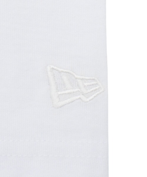 NEW ERA(ニューエラ)の「ニューエラ 半袖Tシャツ コットン ジャカードパイルスクエアロゴ(Tシャツ/カットソー・メンズ・ホワイト/ブラック・M/L/XL/XXL/S)」の11枚目の写真