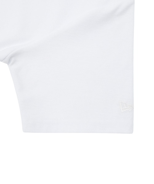 NEW ERA(ニューエラ)の「ニューエラ 半袖Tシャツ コットン ジャカードパイルスクエアロゴ(Tシャツ/カットソー・メンズ・ホワイト/ブラック・M/L/XL/XXL/S)」の12枚目の写真