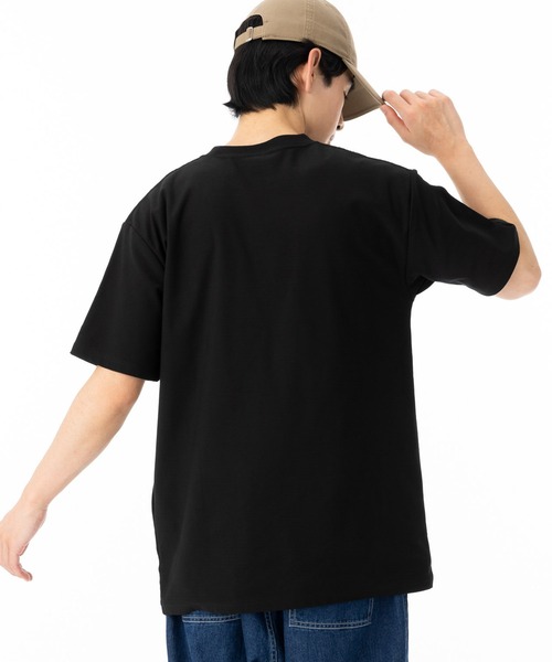 NEW ERA(ニューエラ)の「ニューエラ 半袖Tシャツ コットン ジャカードパイルスクエアロゴ(Tシャツ/カットソー・メンズ・ホワイト/ブラック・M/L/XL/XXL/S)」の22枚目の写真