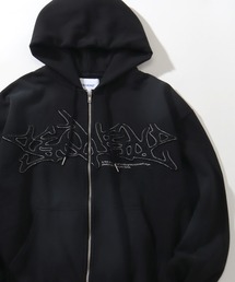 SEQUENZ(V[NGY)́ySEQUENZ/V[NGYzLOGO APPLIQUE ZIP HOODIE / N A[g[NfUC Be[WCN WbvAbvp[J[(p[J[)