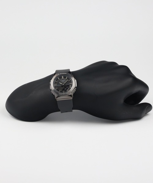 G-SHOCK(ジーショック)の「GM-S2110シリーズ / メタルベゼル / GM-S2110B-8AJF(アナログ腕時計・レディース・ダークグレー・FREE)」の12枚目の写真