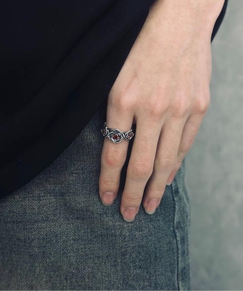 blatto(ブラット)の「【B-925 SILVER】925リング b925-r266-7g(リング・メンズ・シルバー・FREE)」の4枚目の写真
