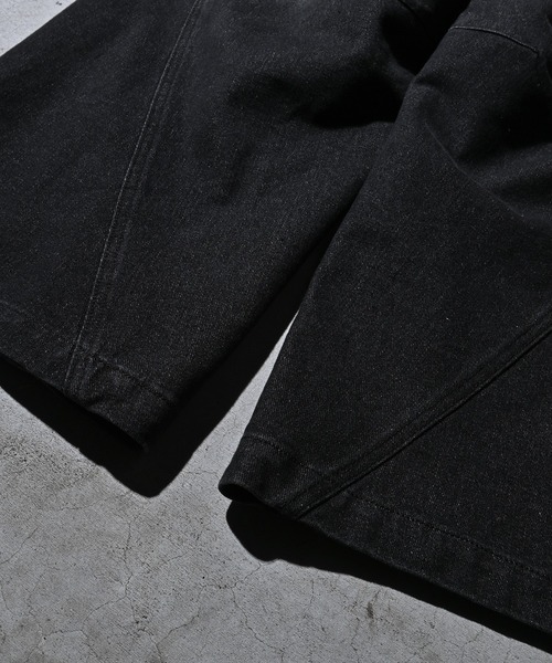 kutir(クティール)の「VINTAGE LIKE BUGGY CARGO DENIM/ヴィンテージライクバギーカーゴデニム(デニムパンツ・メンズ・グレー/ブラック・LARGE/MEDIUM/SMALL)」の12枚目の写真