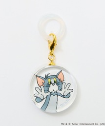 TOM&JERRY（トムアンドジェリー）の「FLAPPER フラッパー:TOM＆JERRY トムとジェリー めじるしガラスチャーム（チャーム）」