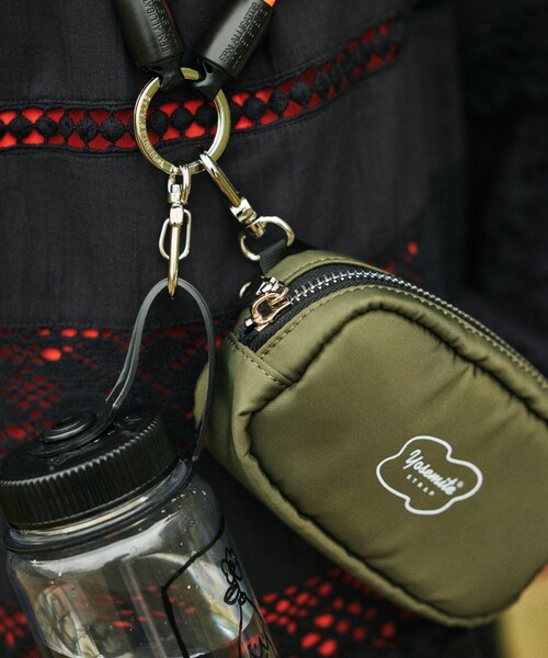 FREAK'S STORE（フリークスストア）の「YOSEMITE STRAP/ヨセミテストラップ YOSEMITE MINI POACH ヨセミテ ミニポーチ コインケース（コインケース・メンズ・ブラック/オリーブ・ONE SIZE）」の8枚目の写真