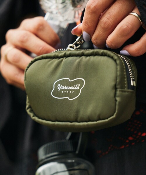 FREAK'S STORE（フリークスストア）の「YOSEMITE STRAP/ヨセミテストラップ YOSEMITE MINI POACH ヨセミテ ミニポーチ コインケース（コインケース・メンズ・ブラック/オリーブ・ONE SIZE）」の10枚目の写真