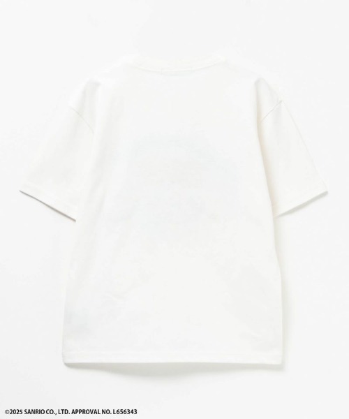 sanrio(サンリオ)の「【Sanrio/サンリオ】 サンリオキャラクターズ サガラ刺繍Tシャツ(Tシャツ/カットソー・キッズ・ブラック/クリーム/サックスブルー/パープル・150/100/110/120/130/140)」の13枚目の写真