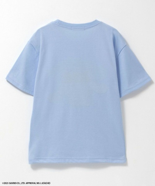 sanrio(サンリオ)の「【Sanrio/サンリオ】 サンリオキャラクターズ サガラ刺繍Tシャツ(Tシャツ/カットソー・キッズ・ブラック/クリーム/サックスブルー/パープル・150/100/110/120/130/140)」の6枚目の写真