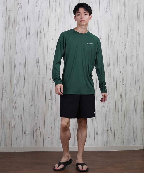 NIKE(ナイキ)の「NIKE/ナイキ 水着/水陸両用/ユーティリティー ヒーロースタイル7ボレーショーツ ショーツ NESSF559(水着・メンズ・ネイビー/パープル/ブラック/ベージュ/ブルーグリーン/スモークグレー/ピンク/ダークオリーブ/イエロー・M/L/2XL/XL/S)」の13枚目の写真