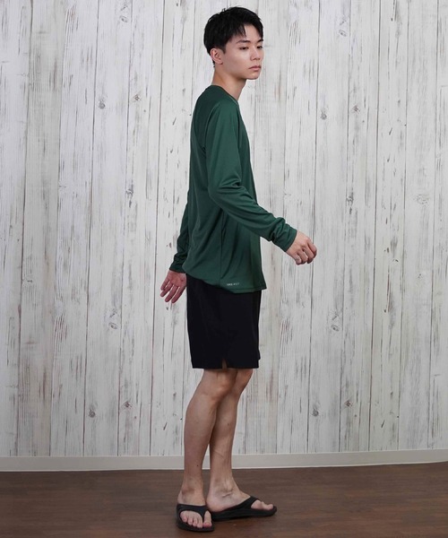 NIKE(ナイキ)の「NIKE/ナイキ 水着/水陸両用/ユーティリティー ヒーロースタイル7ボレーショーツ ショーツ NESSF559(水着・メンズ・ネイビー/パープル/ブラック/ベージュ/ブルーグリーン/スモークグレー/ピンク/ダークオリーブ/イエロー・M/L/2XL/XL/S)」の15枚目の写真