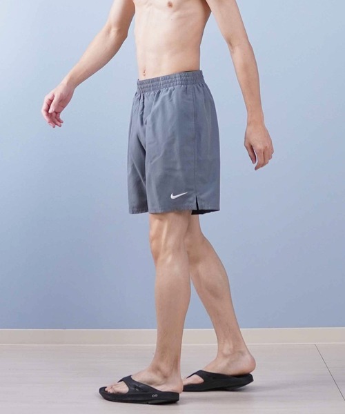 NIKE(ナイキ)の「NIKE/ナイキ 水着/水陸両用/ユーティリティー ヒーロースタイル7ボレーショーツ ショーツ NESSF559(水着・メンズ・ネイビー/パープル/ブラック/ベージュ/ブルーグリーン/スモークグレー/ピンク/ダークオリーブ/イエロー・M/L/2XL/XL/S)」の17枚目の写真